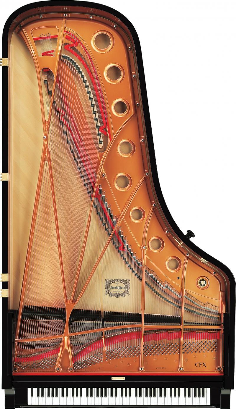 Budowa fortepianu koncertowego