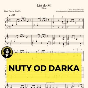 List do M – akordy i chwyty gitarowe krok po kroku