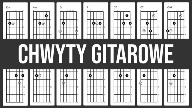 Wszystkie akordy „Bo jesteś ty” — zagraj na gitarze w 15 minut