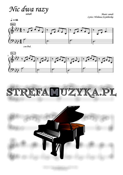 Darmowe nuty na pianino