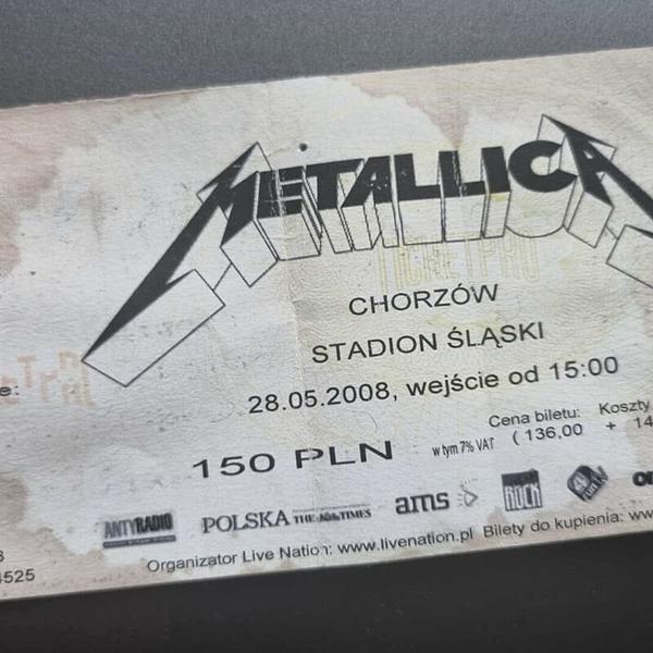 Zakup biletów na Metallica