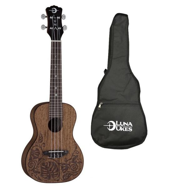 Materiały i brzmienie ukulele
