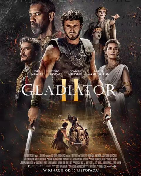 Występy aktorskie Gladiator II
