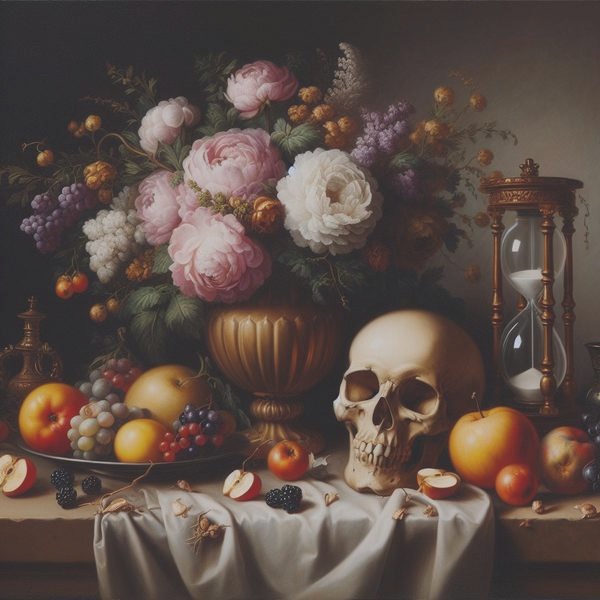 Vanitas barok – symbolika przemijania i mroczne piękno sztuki